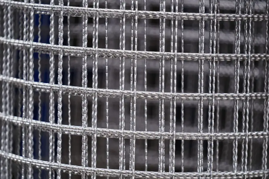 Roll of steel wire mesh, the kind of material used to close animal entry points